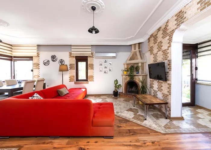 Large Duplex With Sea View Lägenhet Antalya