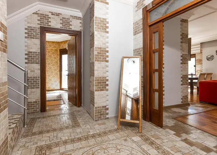 Lägenhet Large Duplex With Sea View Antalya