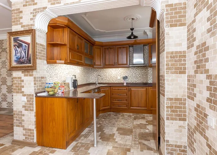 Large Duplex With Sea View Lägenhet Antalya